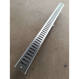 Ralo Linear Abre Fecha 5x70 Inox 304 Coletor Branco Sifonado Banheiro - 4