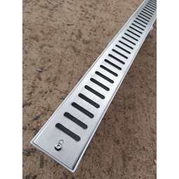Ralo Linear Abre Fecha 5x70 Inox 304 Coletor Branco Sifonado Banheiro - 2