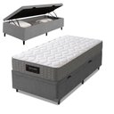 Ver imagem 1 de Cama Box Baú Colchão Solteiro Molas Ensacadas Splendido Munhoz