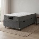 Ver imagem 2 de Cama Box Baú Colchão Solteiro Molas Ensacadas Splendido Munhoz