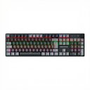 Ver imagem 1 de Teclado Mecânico Gamer K-mex Khy628 - Iluminação Rainbow - Switch Blue - Preto - Khy628u0002cb0x