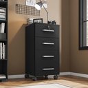 Ver imagem 1 de Gaveteiro para Escritório 4 Gavetas Com Rodizios E Chave Gavea Office