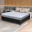 Ver imagem 1 de Conjunto Box Preto Durban Cinza Espuma D28 Viúva 128x188x57 - King House