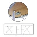 Ver imagem 2 de Tábua Mesa de Passar Roupa com Porta Ferro Retrátil Plus H