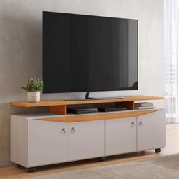 Rack para Tv 65 Polegadas Elogio C/ Rodízios Jcm Movelaria - 2