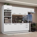 Ver imagem 1 de Armário de Cozinha Completa 330cm Branco Agata Madesa 01