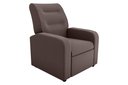 Ver imagem 2 de Poltrona Reclinável Classic Suede Marrom B256 - Matrix