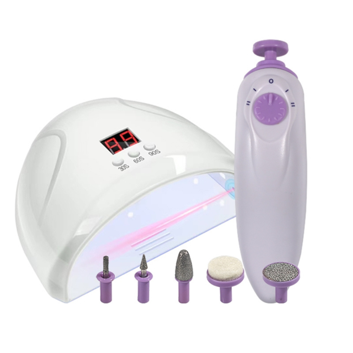 Cabine Secadora de Unha Led Uv + Lixadeira Elétrica Nail - 14