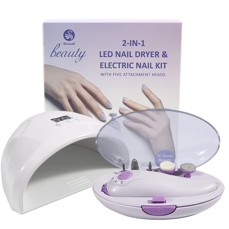 Cabine Secadora de Unha Led Uv + Lixadeira Elétrica Nail - 2