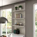 Ver imagem 1 de Painel para Cozinha com 3 Prateleiras Suprema Luciane Móveis