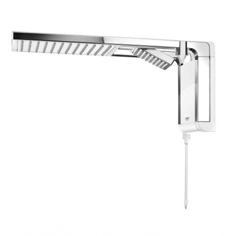 Chuveiro Lorenzetti Acqua Duo Ultra Eletrônico Branco/Cromado 110V
