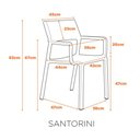 Ver imagem 5 de Cadeira Santorini - Nude fratini
