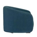 Ver imagem 3 de Poltrona Decorativa Julia Suede Azul Marinho - Lm Decor