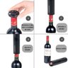 Abridor de Vinho Elétrico Recarregável Usb Saca Rolhas - 4
