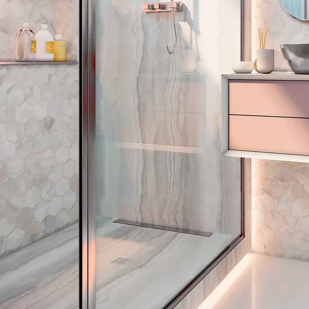 Ralo Linear Elleve Vertex Tampa Oculta 16 X 16 X 22 Cm - Ralo Linear - 2