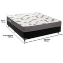 Ver imagem 4 de Cama Box Casal Ortobom D33 Light Preto