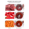 Mini Processador Moedor de Carne Eletrico 4 Laminas 3 Litros Tritura Legumes Verduras Alimentos Espe - 7