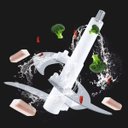 Ver imagem 3 de Mini Processador Moedor de Carne Eletrico 4 Laminas 3 Litros Tritura Legumes Verduras Alimentos Espe