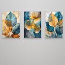 Ver imagem 6 de Quadros Decorativos Flores Abstratas