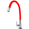 Torneira Cozinha Mesa Flexível Color 1169 Red C-72 - 2