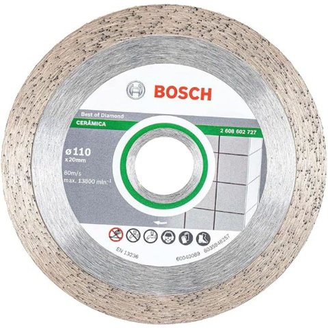 Disco Diamantado Continuo Corte - 2608602727000 - Bosch