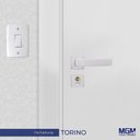 Ver imagem 2 de Fechadura Externa Espelho Aço 40mm MGM Torino Roseta
