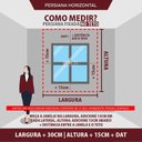 Ver imagem 6 de Persiana Horizontal Preto 25mm - ( Largura 105 X Altura 136cm )