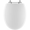 Assento Sanitário Poliéster Spot Branco para vaso Deca 1.6gpf 6lpf - 1