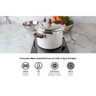 Panela de Pressão Pressure de Indução 20 Cm 4,2 L em Alumínio e Revestimento Cerâmico Antiaderente V - 3