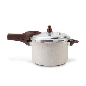 Panela de Pressão Pressure de Indução 20 Cm 4,2 L em Alumínio e Revestimento Cerâmico Antiaderente V