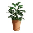 Ver imagem 5 de 1 Buquê Samambaia Artificial Silicone 48cm Folhagem Verde Realista Planta Decorativa Premium
