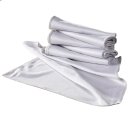 Ver imagem 2 de Kit 6 Pano Microfibra Limpa Vidros Espelhos e Telas 35x35cm Branco