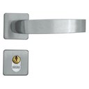 Ver imagem 1 de Fechadura Externa Espelho Aço 40mm MGM Torino Roseta