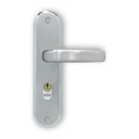 Ver imagem 1 de Fechadura Interna Espelho Aço 40mm MGM Estilo