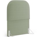 Ver imagem 2 de Cabeceira Cama Box 100cm Orgânica Lanna W01 Bouclê Oliva - Lyam Decor