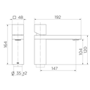 Ver imagem 2 de Misturador Monocomando Lavatório de Mesa Minima - Docol