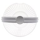 Ver imagem 3 de Escorredor e Centrífuga de Plástico P/ Saladas Branco/cinza