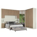 Ver imagem 1 de Quarto Modulado Seletto 07 Areia/jequitibá - Henn