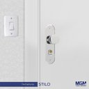 Ver imagem 2 de Fechadura para Banheiro Stilo Bola Espelho Aço 40mm MGM