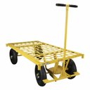 Ver imagem 1 de Carrinho Plataforma Grade de aço 75x150 cm Mp-600G Lynus