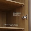 Ver mais imagens de Guarda-Roupa Planejado 40cm 1 Porta Reflecta com Prateleiras Jade CabeCasa MadeiraOriginals Amarelo/Avelã