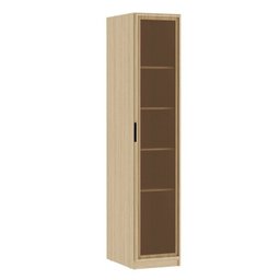 Guarda-roupa Modular 40cm 1 Porta Reflecta com Prateleiras Jade Cabecasa Madeiramadeira - 2
