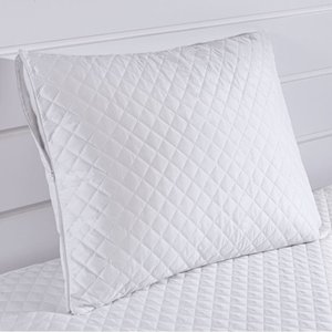 Protetor de Travesseiro Impermeável C/ Zíper 50x70 Cm Branco
