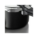 Ver imagem 2 de Panela de Pressão Eterna 6 Litros Antiaderente Preto - Nigro