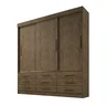 Guarda-Roupa Casal 3 Portas 9 Gavetas Luana Sallêto Móveis - 3