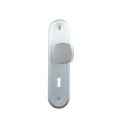 Ver imagem 4 de Fechadura para Area Interna Stilo Bola Espelho Aluminio 40mm Mgm
