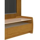 Ver imagem 4 de Rack Sublime com Painel Requinte 1.8 Naturale com Off White - Gelius Móveis