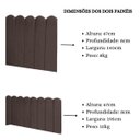 Ver imagem 6 de Cabeceira Painel Cama Casal Box Nuvem Suede Sandy 140 cm:Marrom
