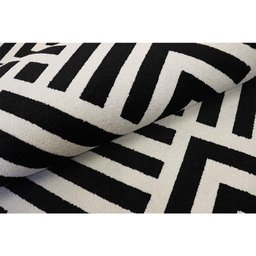 Tapete para Sala Black White Geometric 1,50x2,00 São Carlos - 3