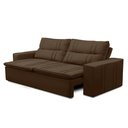 Ver imagem 6 de Sofá Retrátil e Reclinável 2 Lugares com Molas 1,50m Elisa Suede Rover & Beato